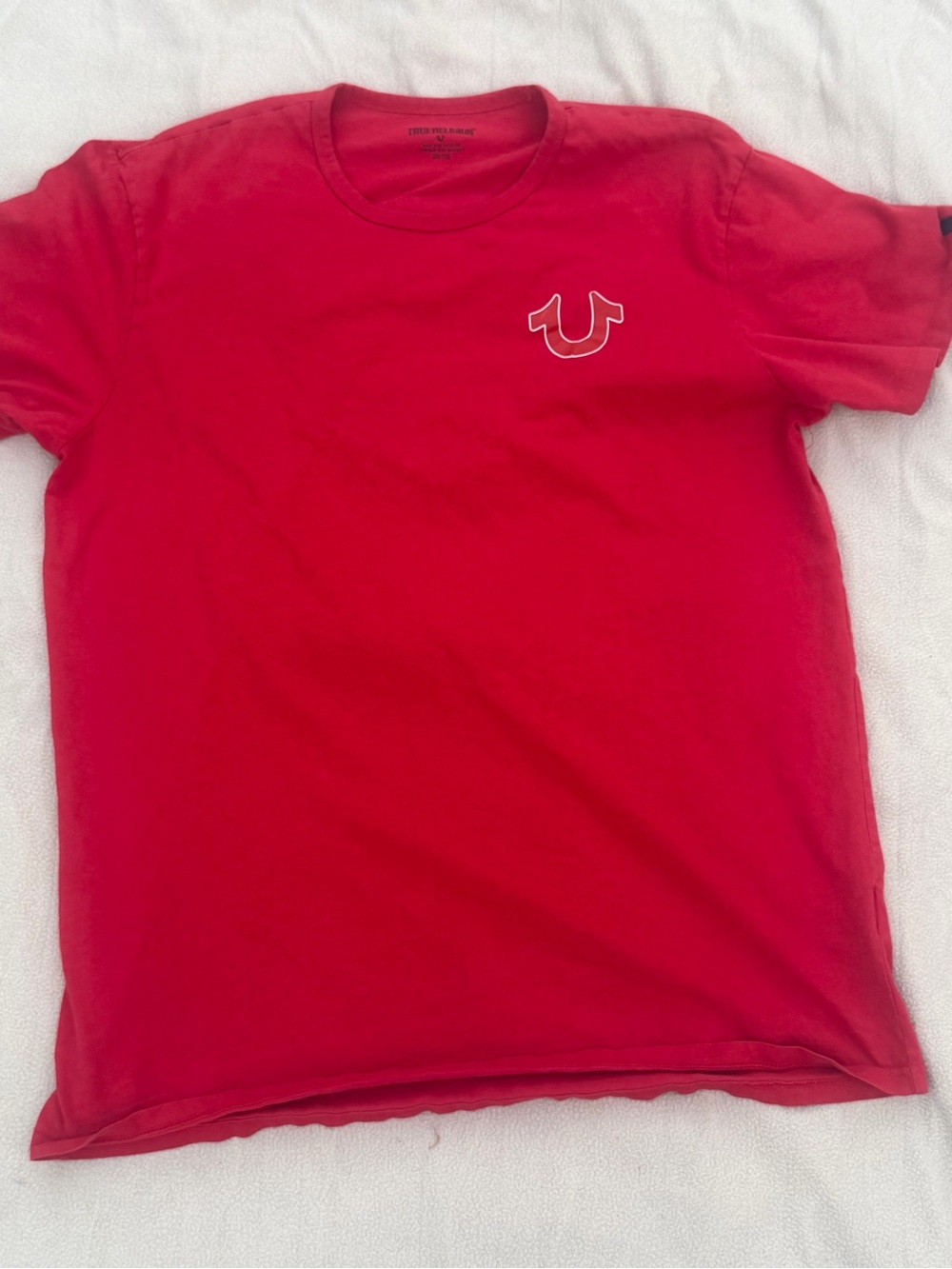 True Religion Brand Jeans World Tour Buddha Logo Graphic Tee Red 2XL